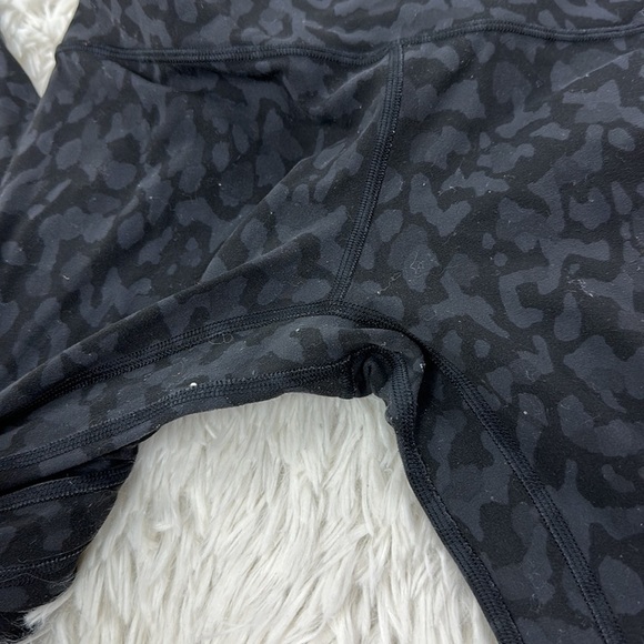 Lululemon Align Pant II 25" Formation Camo Deep Coal Multi / Black - Picture 3 of 6
